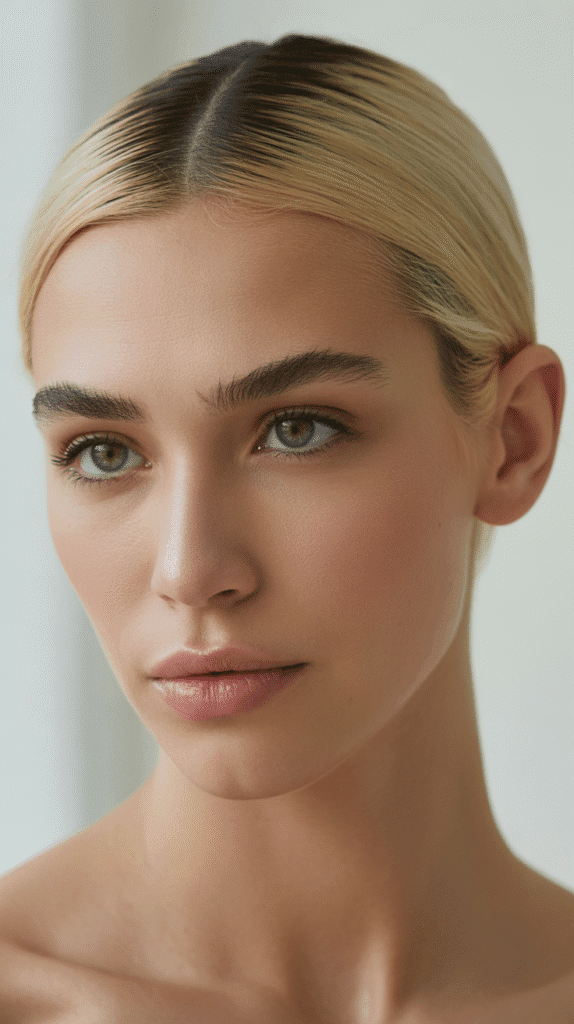 26 Flattering Hair Colors for Pale Skin with Green Eyes That Turn Heads 4 Ash Blonde: Cool-Toned Sophistication