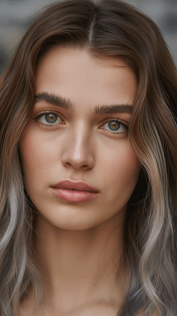 28 Best Hair Colors for Pale Skin and Green Eyes to Brighten Your Style 20 Mushroom Brown – Modern Neutrality