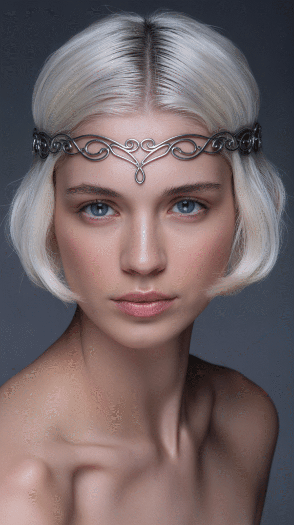 27 Magical Elf Hairstyles for Short Hair Perfect for Cosplay or Holidays 9  Sleek High-Fantasy Elven Lord