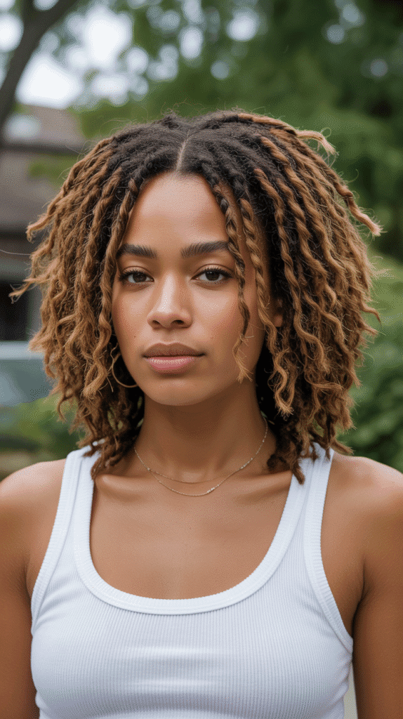 30 Trendy 2025 Braided Hairstyles for Black Women 12 Butterfly Locs for Distressed Charm