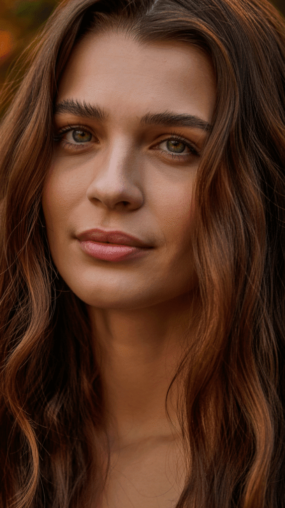 30 Gorgeous Hair Colors for Brown Hair and Green Eyes You'll Love 21 Maple Brown
