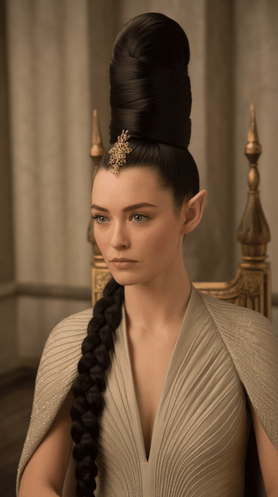 25 Step-by-Step Elf Hairstyle Tutorials Anyone Can Try 25 Spiral Bun with Braided Wrap