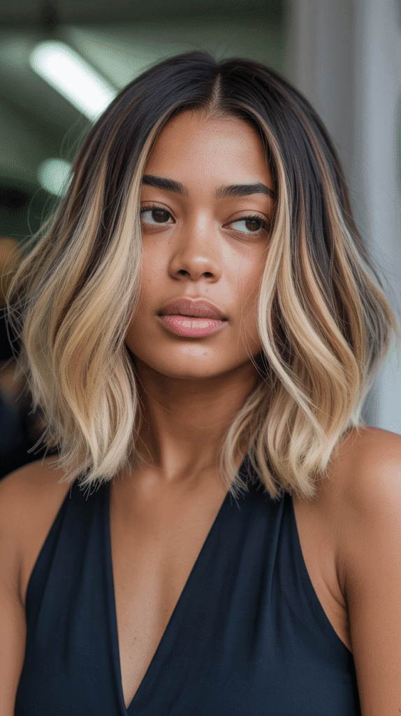 30 Fabulous Blonde Bob Hairstyles for Black Women You'll Love 26 Ombre Blonde Bob