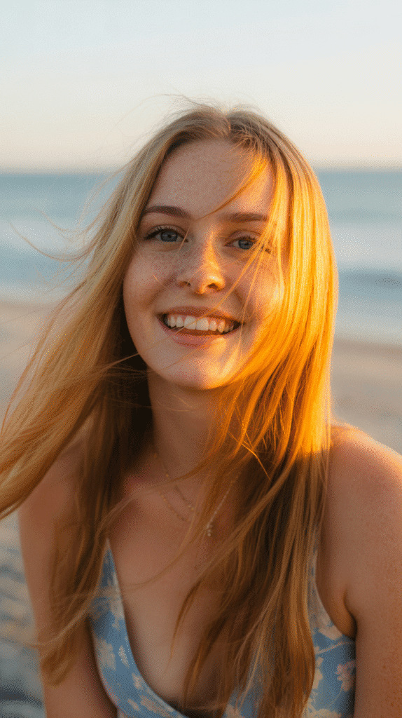27 Best Hair Colors for Blonde Hair and Green Eyes That Make You Shine 7 Golden Blonde