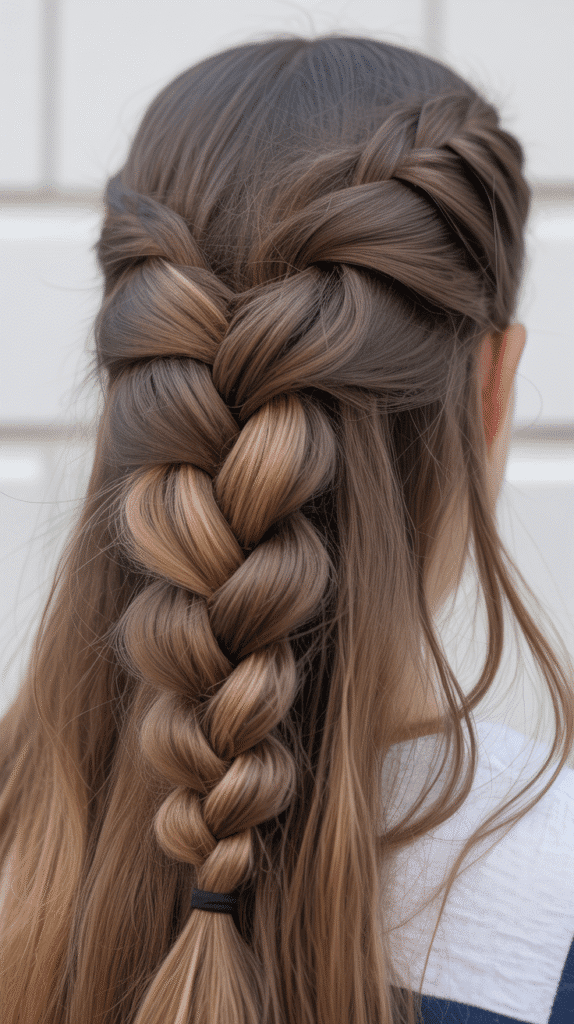 28 Enchanting Whimsical Hairstyles for Long Hair Perfect for Any Occasion 22  Twisted Rope Braid