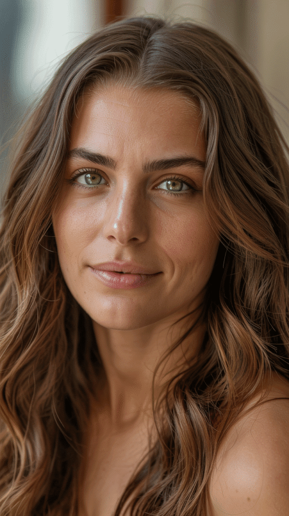 30 Gorgeous Hair Colors for Brown Hair and Green Eyes You'll Love 18 Hazelnut Brown