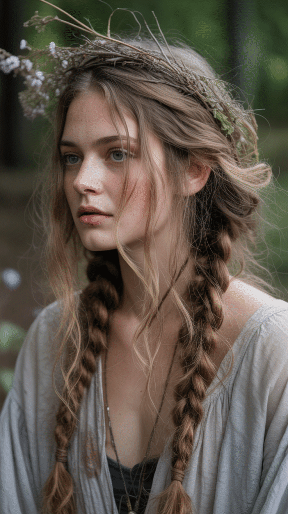 25 Step-by-Step Elf Hairstyle Tutorials Anyone Can Try 21 Messy Bohemian Elf Braid