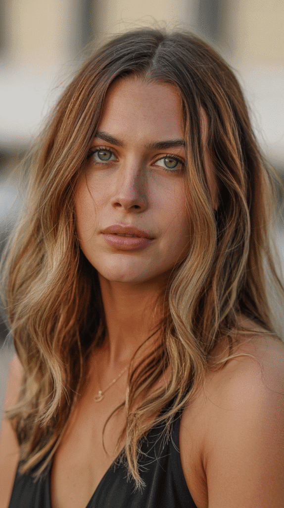 30 Gorgeous Hair Colors for Brown Hair and Green Eyes You'll Love 3 Honey Blonde Balayage
