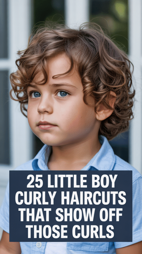 Little Boy Curly Haircuts That Show Off Those Curls