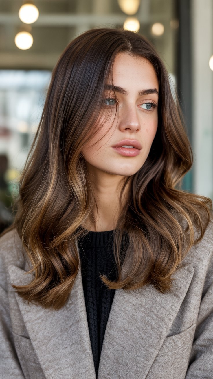 27 Rich Brunette Winter Hair Color Ideas for a Cozy Glow-Up