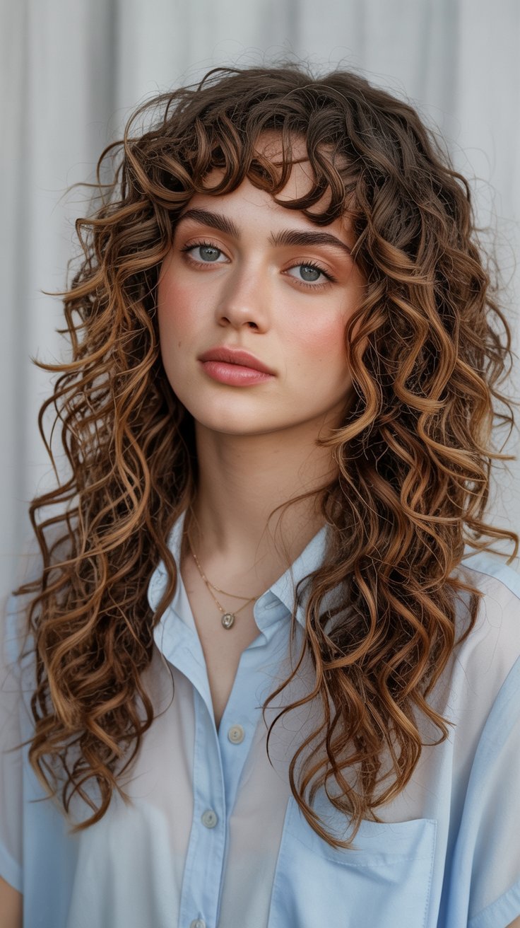 33 Gorgeous Long Curly Haircuts for Volume and Style
