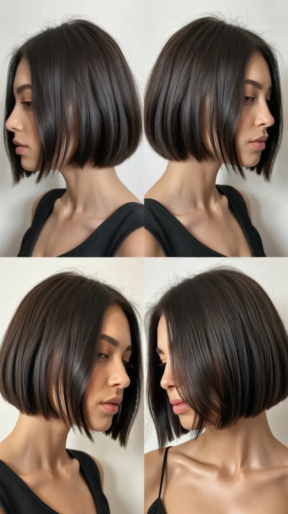 Long Bob with Razored Edges