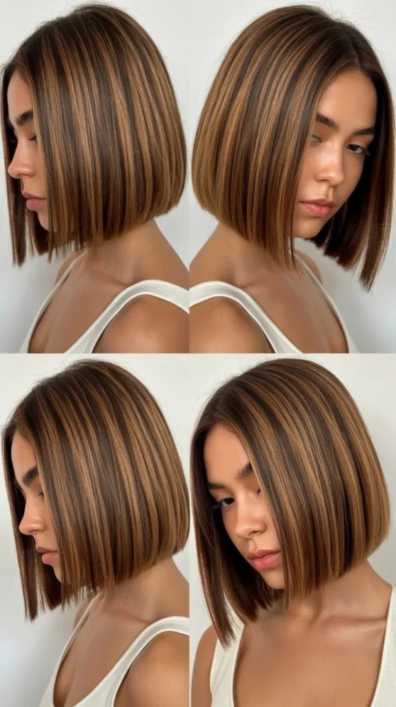 Blunt Cut with Internal Layers