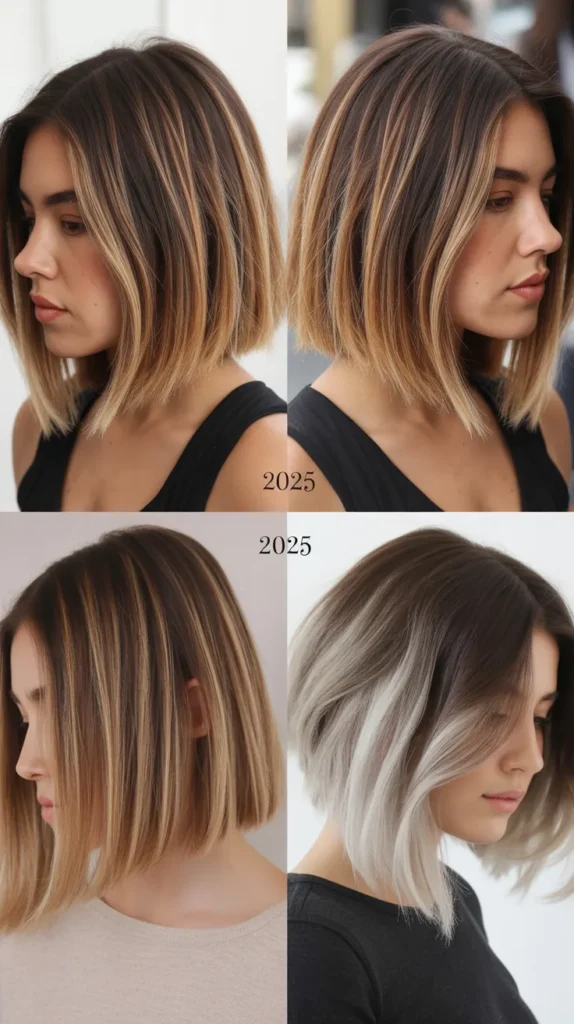 Long Bob with Ombre