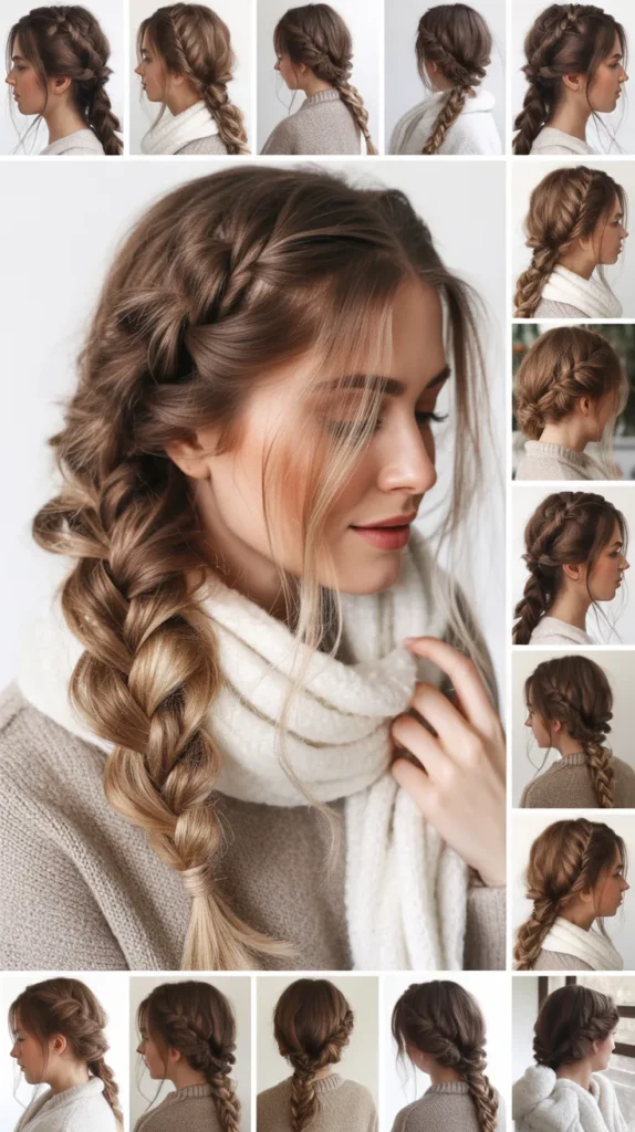 Messy Side Braid