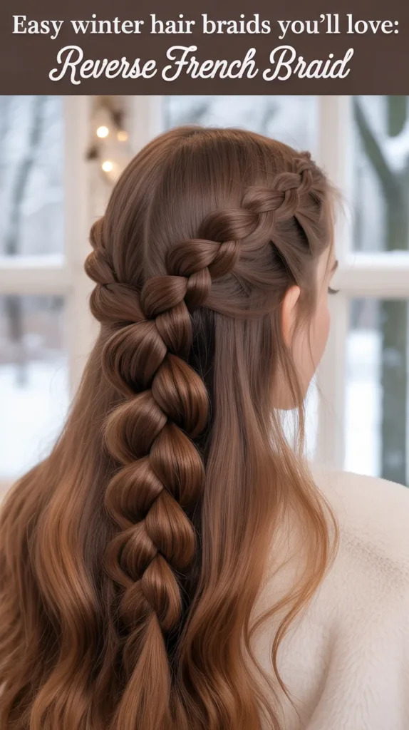  Reverse French Braid (Dutch Braid Variant)