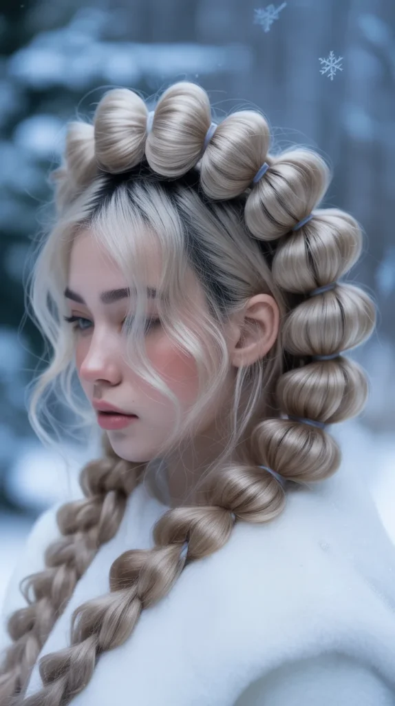 Bubble Braid Crown