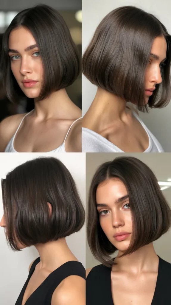 Classic Blunt Long Bob