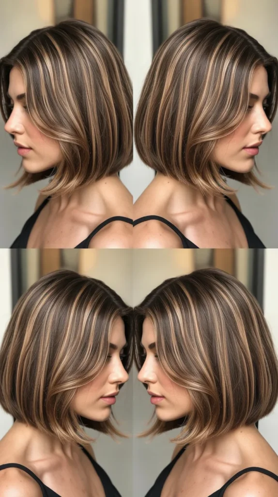 Long Bob with Babylights