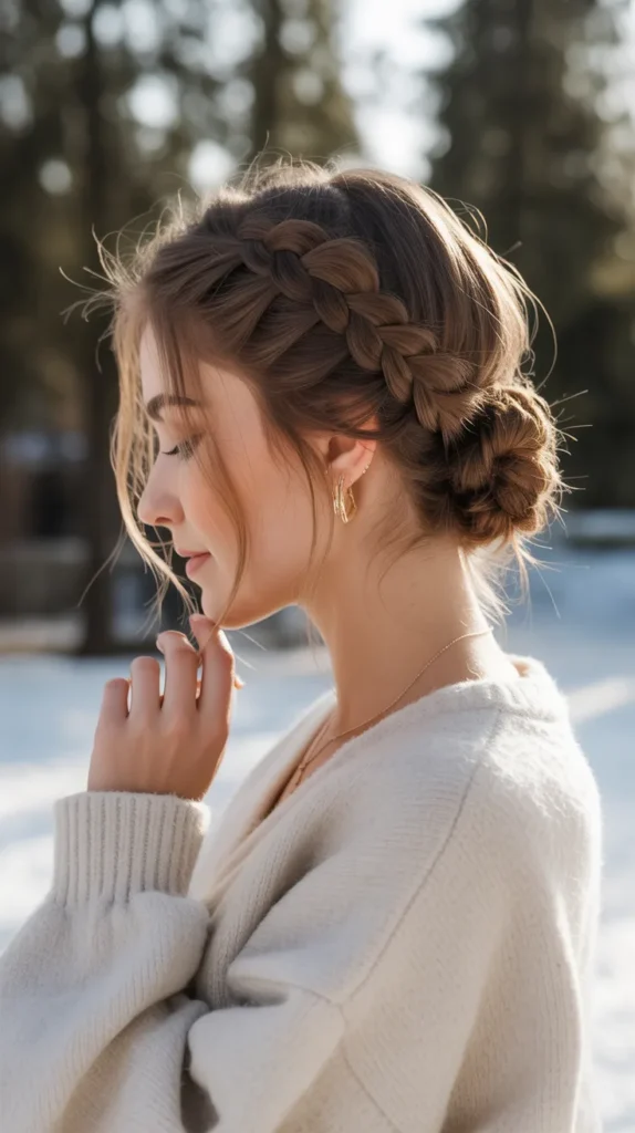  Braided Bun Combination
