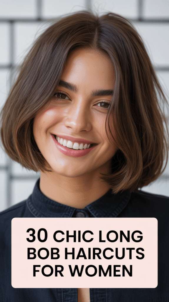 Chic Long Bob Haircuts for Women