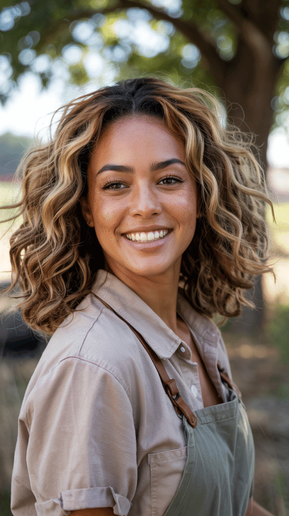 27 Flattering Blonde Hair Highlights for Black Women 24 Wheat Blonde Highlights