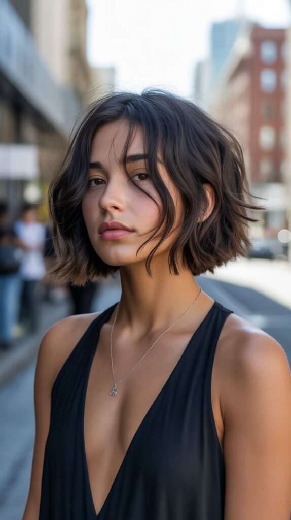 27 Stunning Bob Haircuts for Fine Hair 2025 12 The Wavy Bob