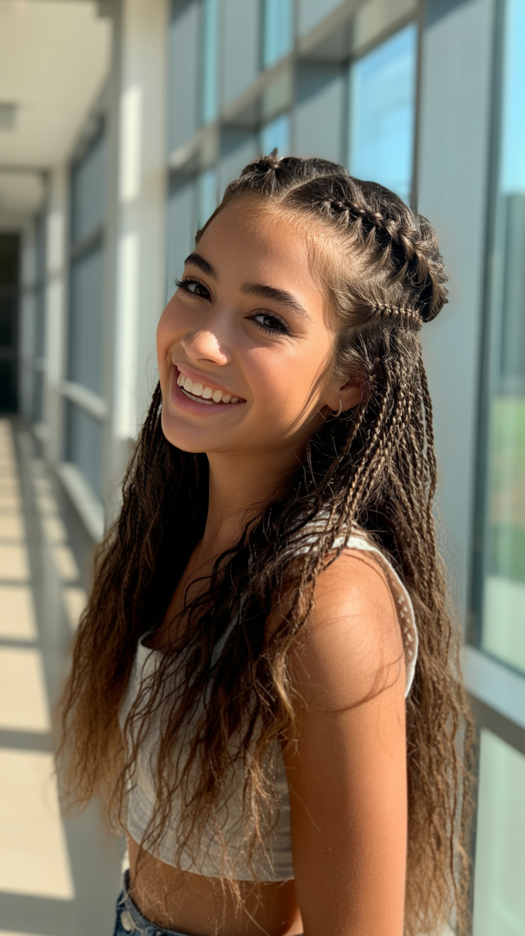 Trendy School Hairstyles for Long Hair Every Student Will Love