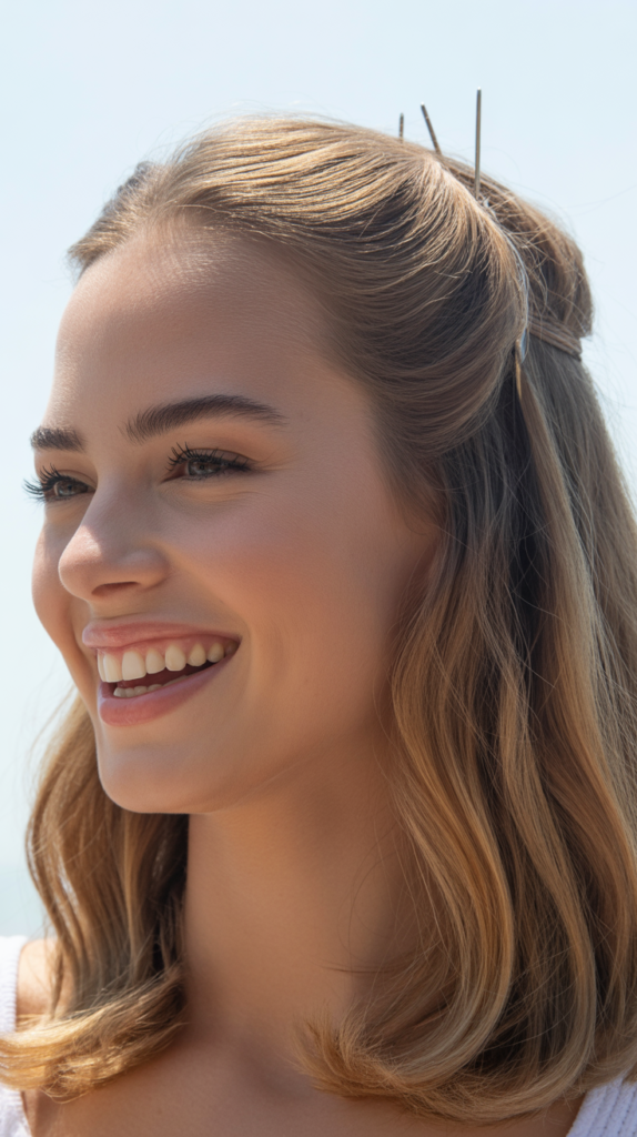 The Half-Up Half-Down