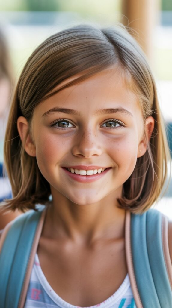 Easy Short Straight Hairstyles for School