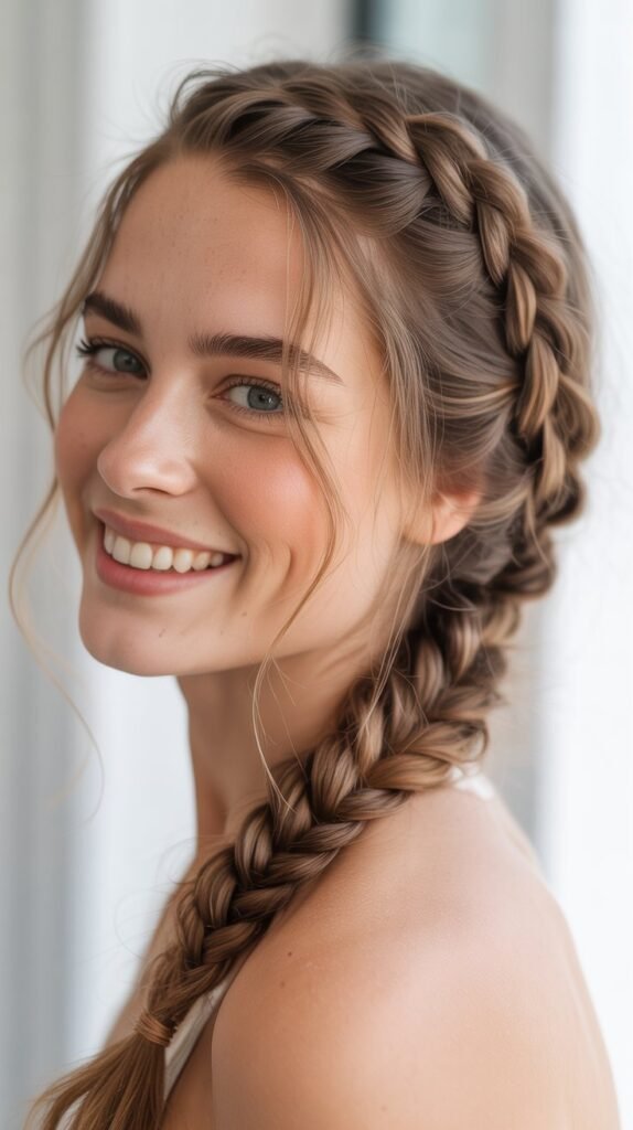 Rope Braid Ponytail