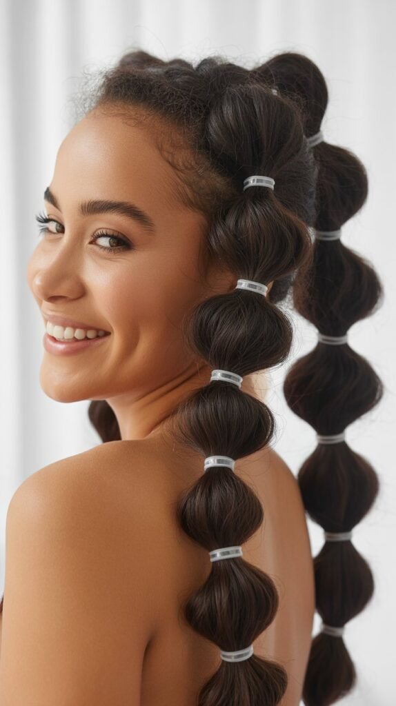 Bubble Ponytail