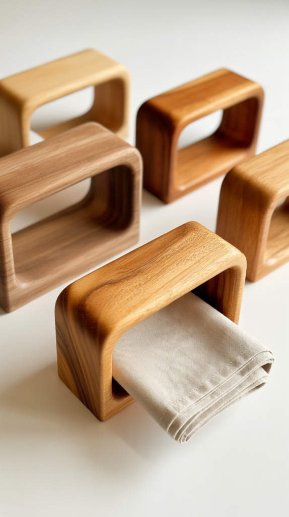 Wooden Napkin Holders