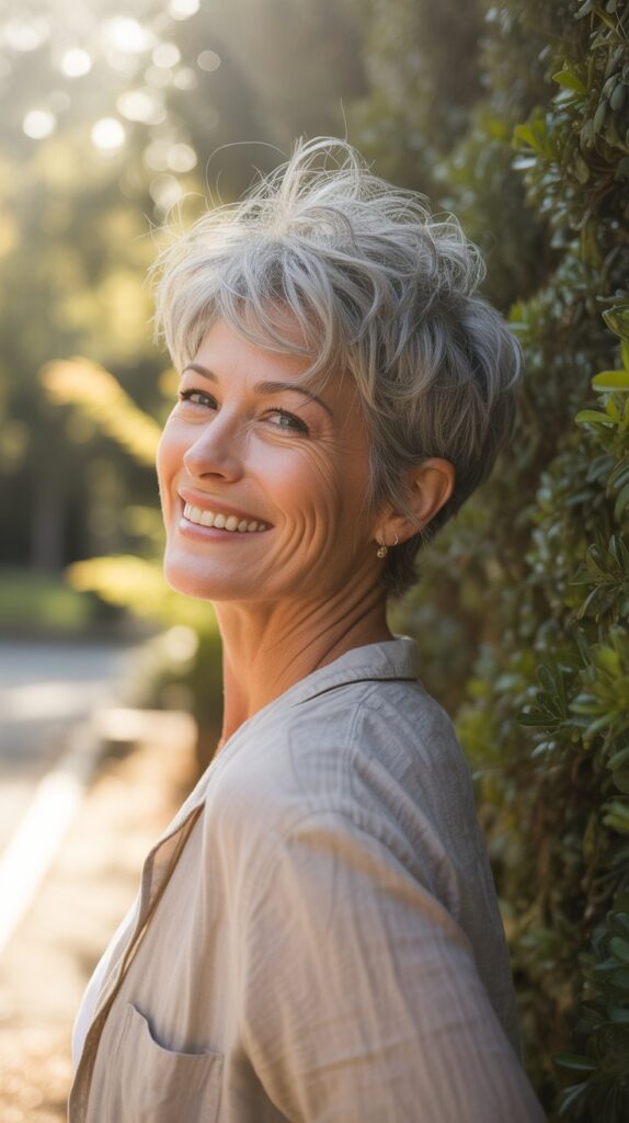 Best 30+ Short Hairstyles for Women Over 60 That Will Turn Heads 24 The Tousled Pixie