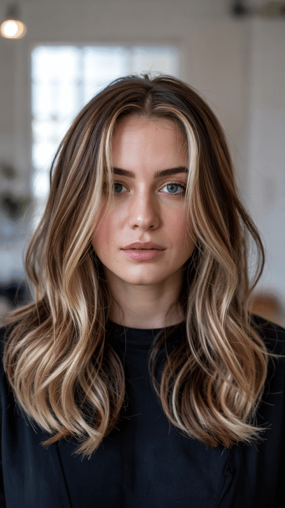 Blonde Highlights with Lowlights