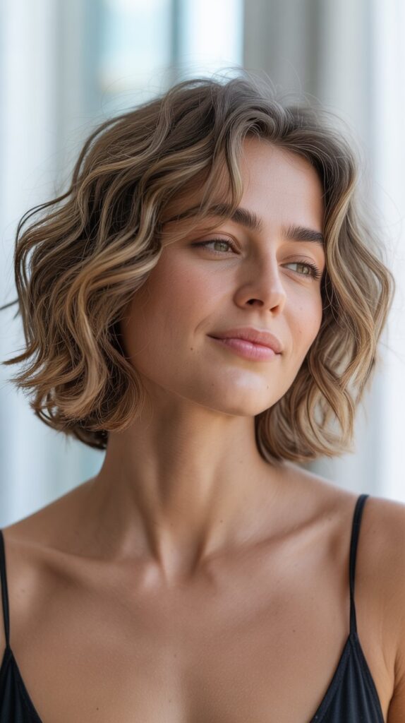 27+ Choppy Bob Haircuts That Will Transform Your Look Instantly 5 Wavy Choppy Bob