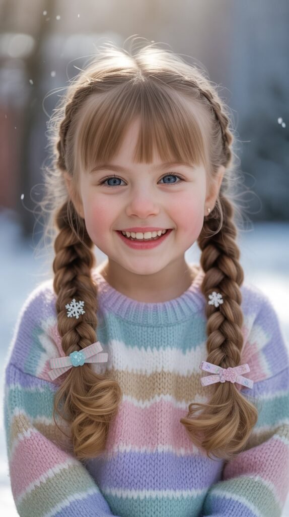 French Braid Pigtails