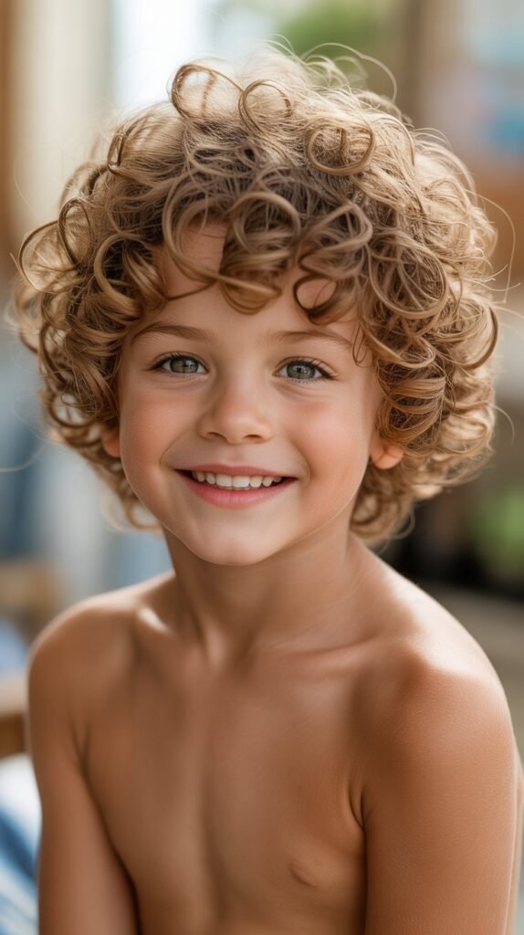 Short All-Over Curls