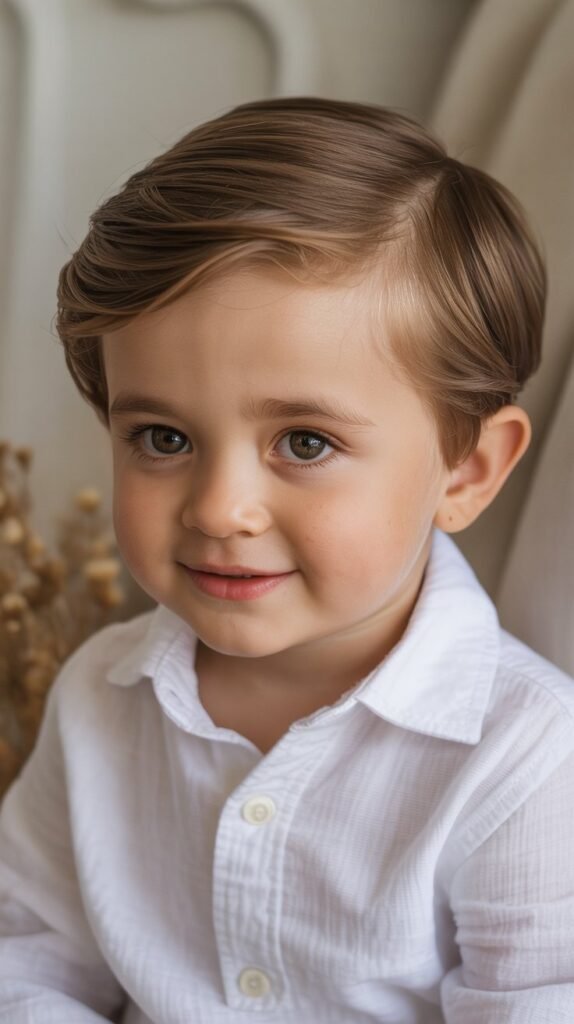 The Side Swept Style