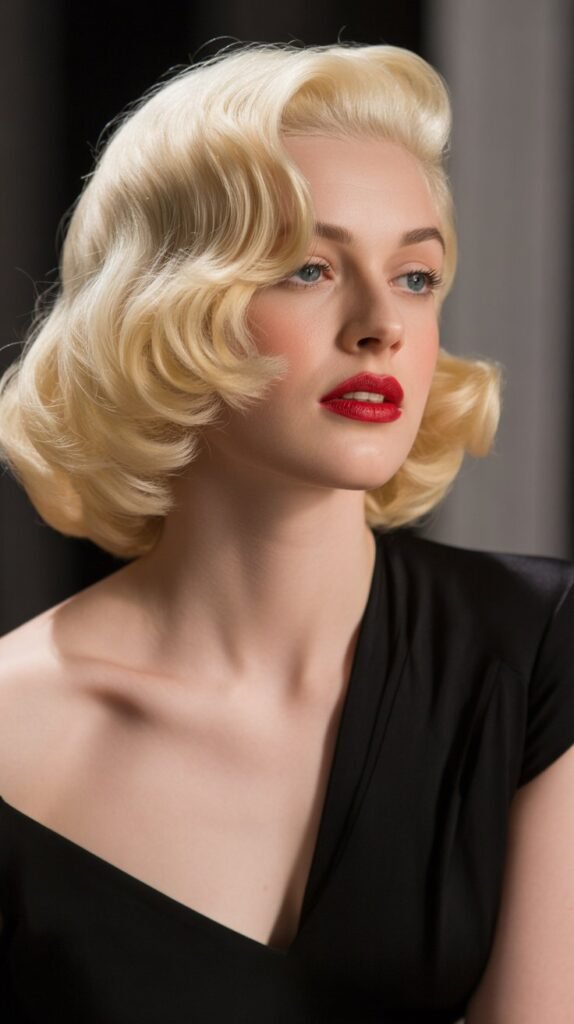 Layered Bob with Side Part