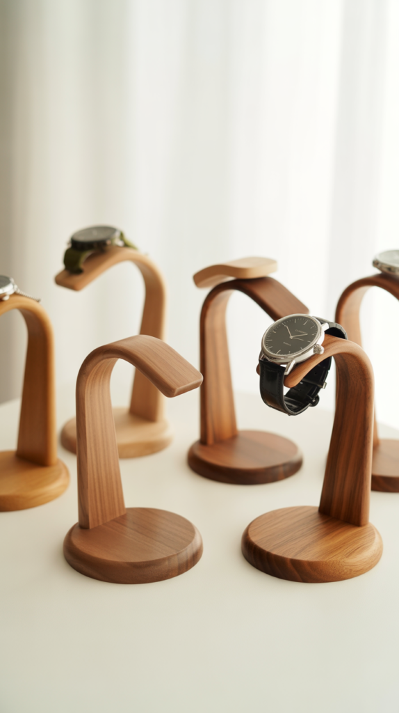 Wooden Watch Stands