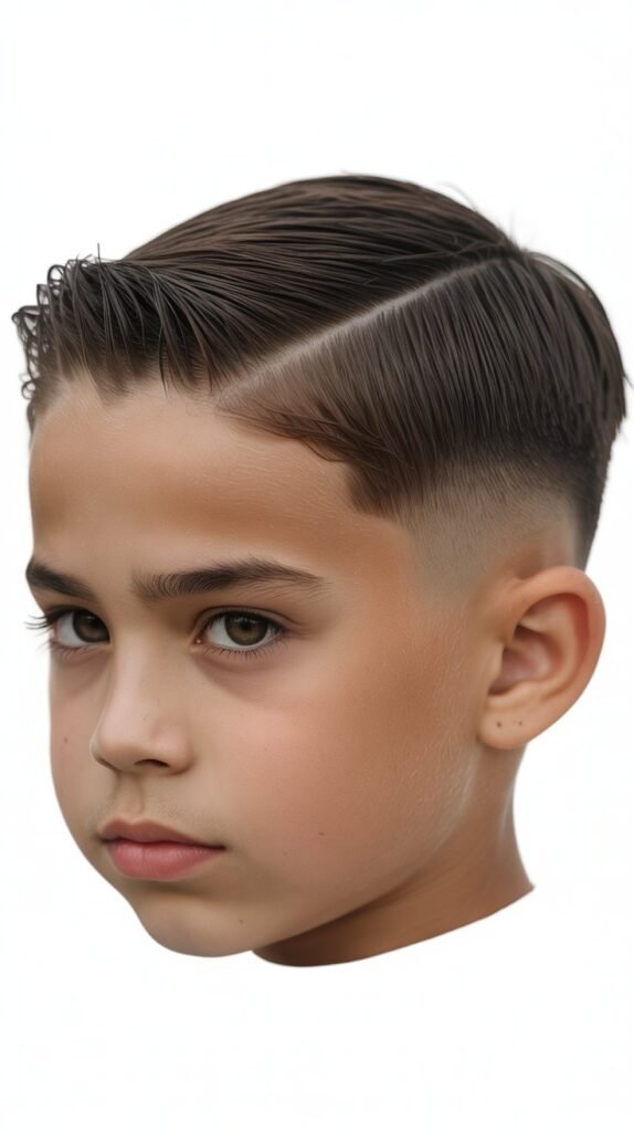 Ivy League with Low Fade