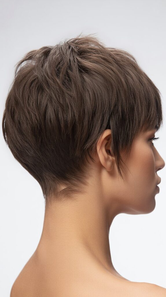 Best 33+ Choppy Bob Haircuts for Fine Hair You'll Want to Try This Year 18 Choppy Pixie Bob Hybrid