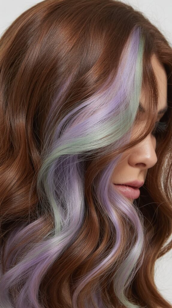 Graphite Gray Under Deep Brown