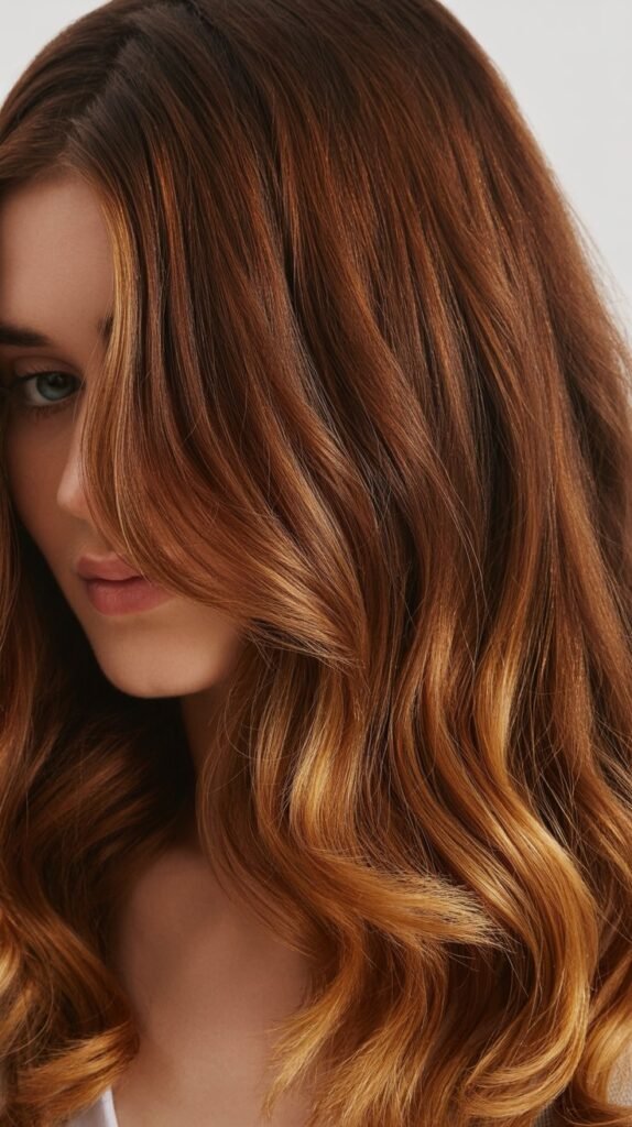 Cinnamon Spice Balayage
