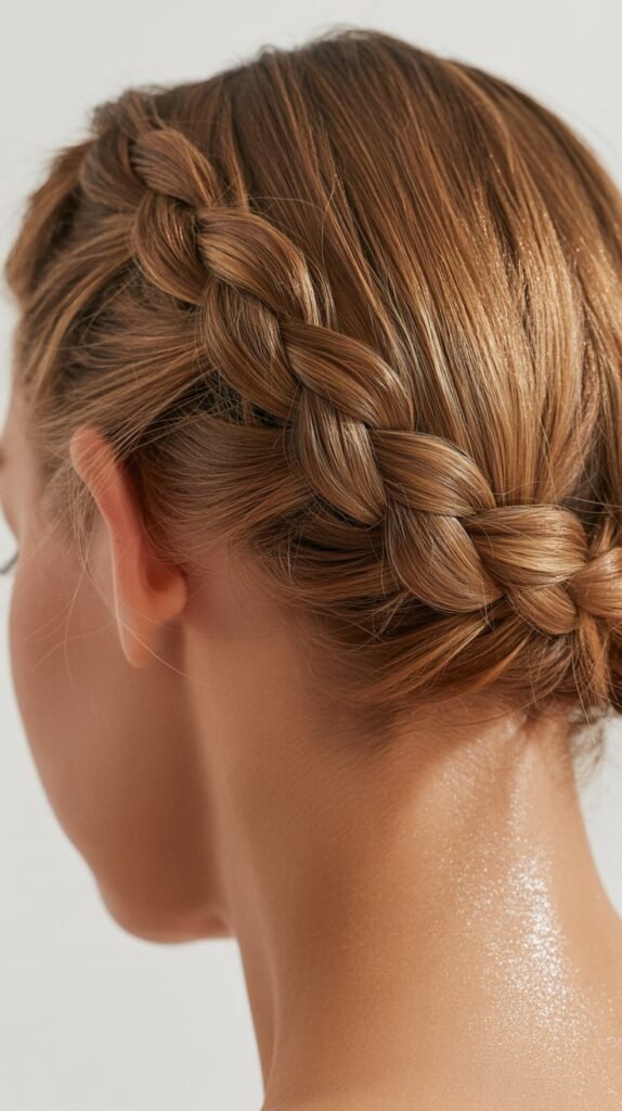 The French Braid Crown