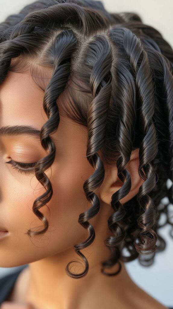 30 Best 3C 4A Hairstyles for Short Hair You'll Love 17 Twist and Curl