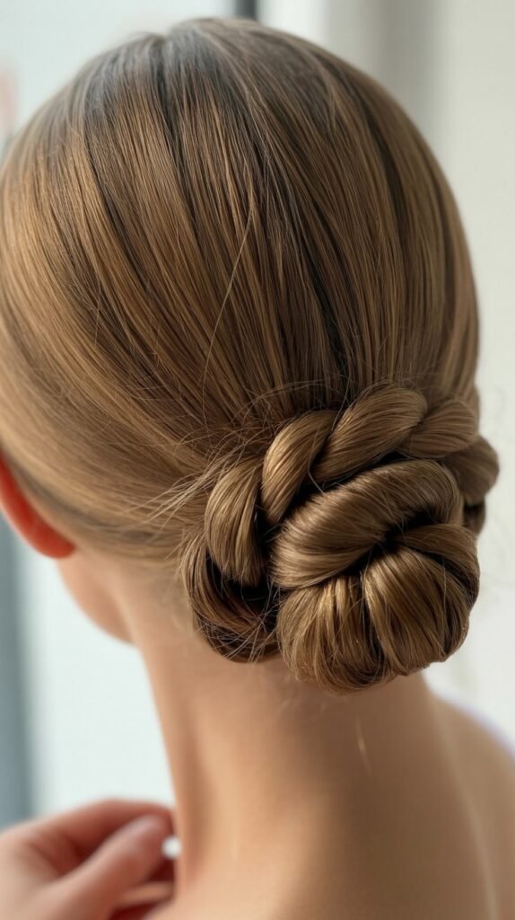 Rope Braid Bun