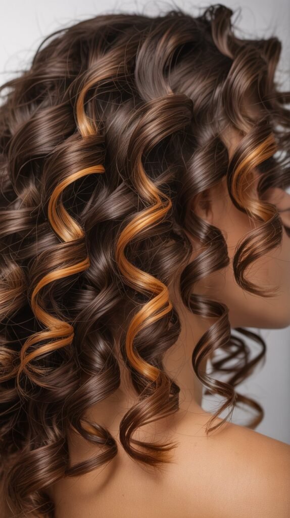 Caramel Ribbon Highlights
