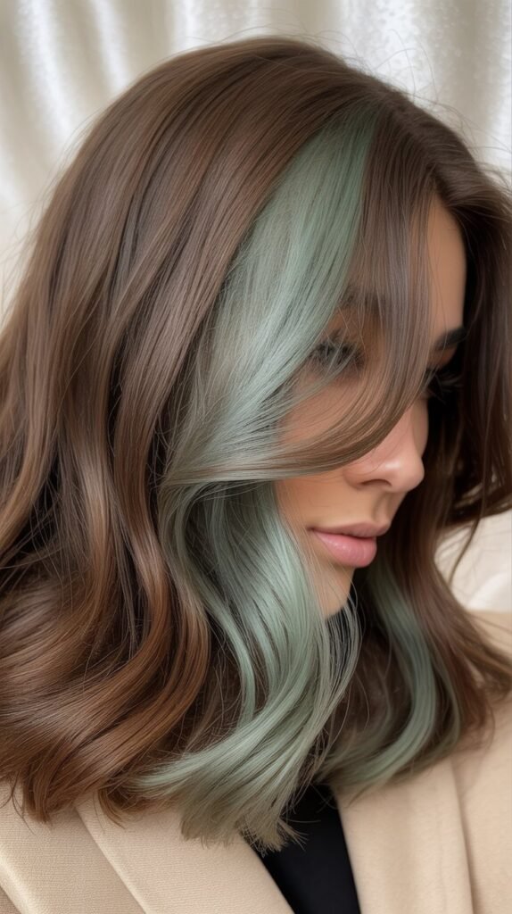 Smoky Sage Under Medium Brown